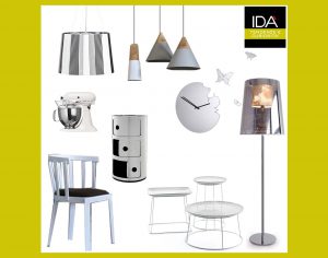 Mobile di design, collage