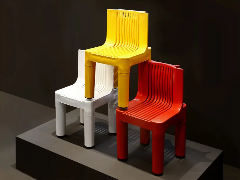 kartell plastica sedia per bambini