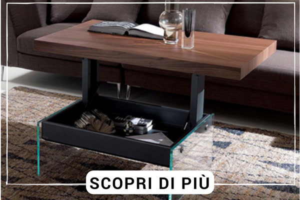 Tavolo trasformabile Bellagio Ozzio