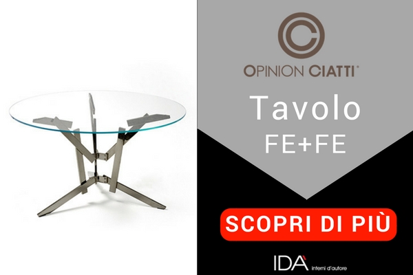 Tavolo Fe + Fe Opinion Ciatti