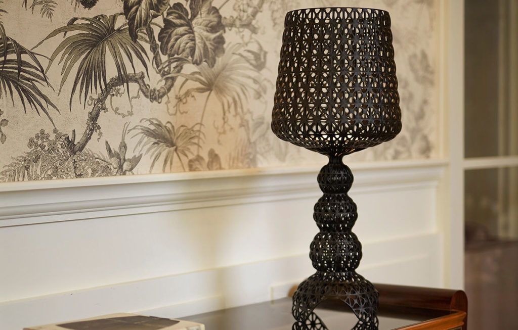Dettaglio della lampada Kabuki Kartell