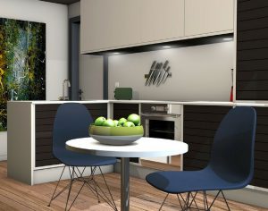 Dividere soggiorno e cucina