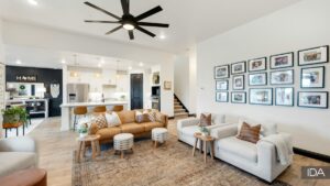 arredamento in stile americano moderno,