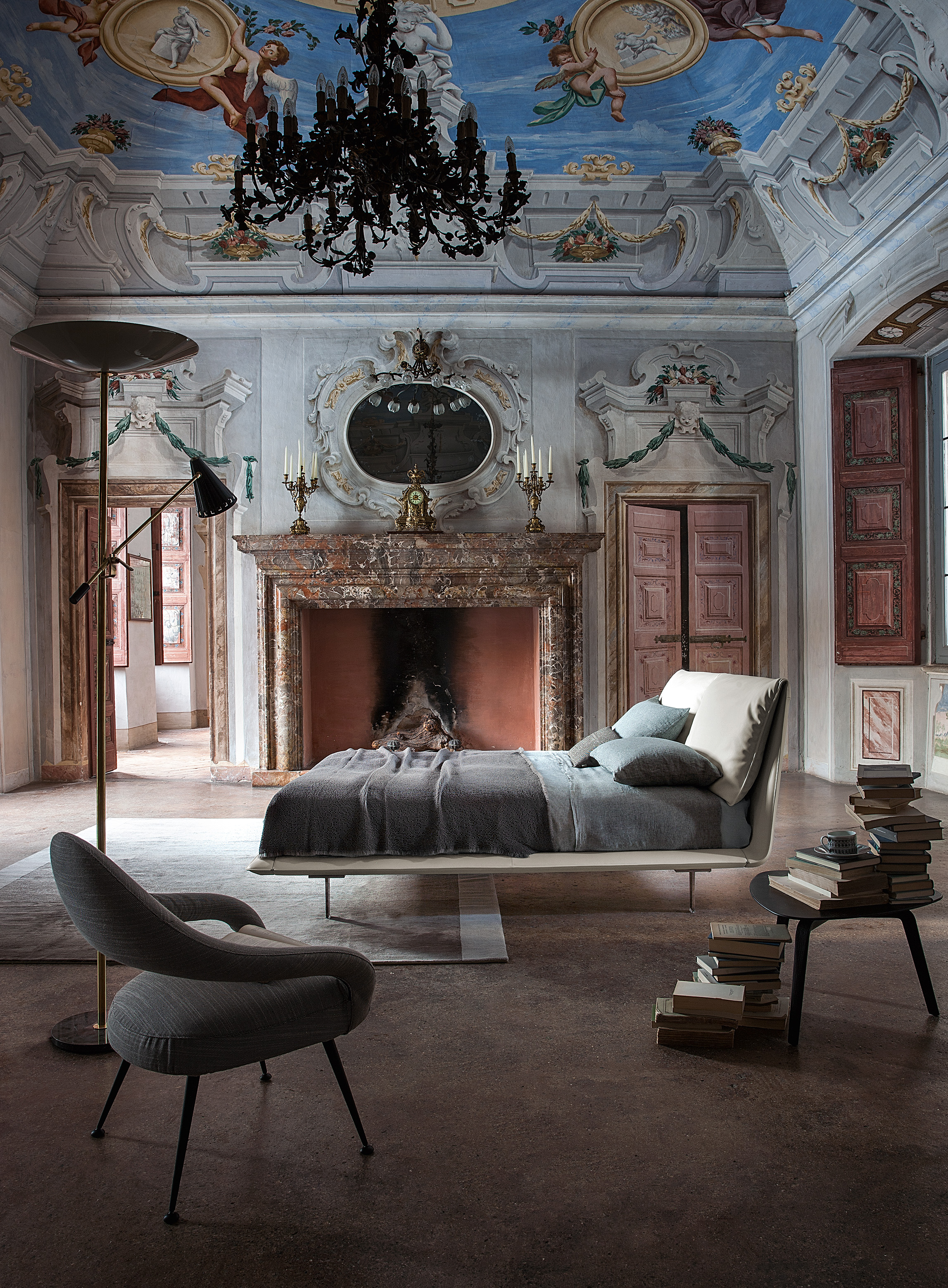 bellissimo letto John-John Poltrona Frau