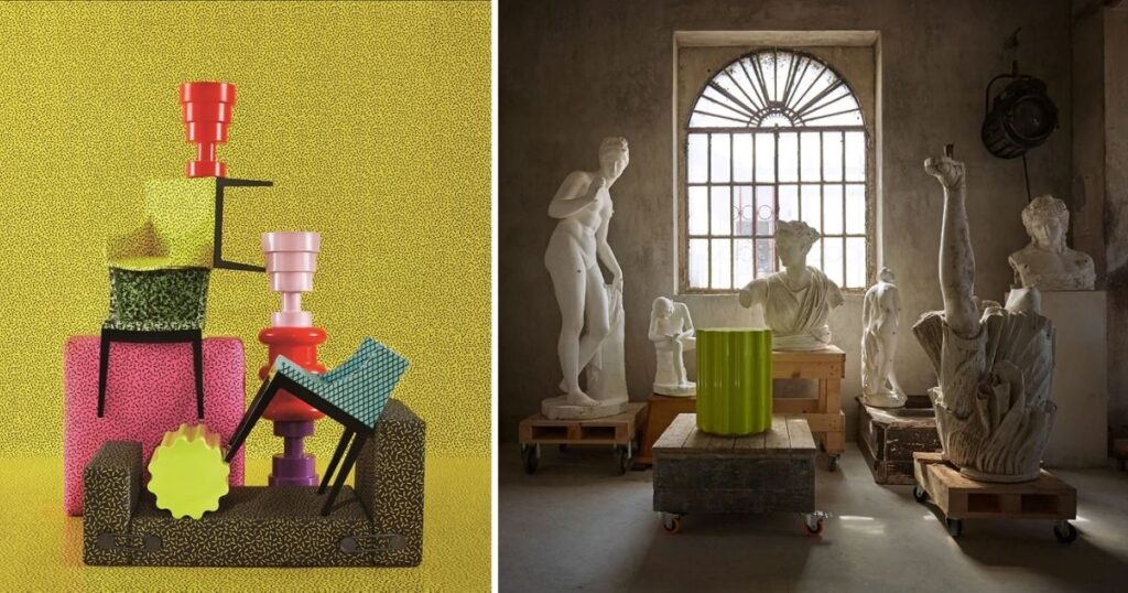 Vasi e sgabelli Kartell