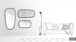 Come scegliere lo specchio da abbinare all'arredamento della stanza