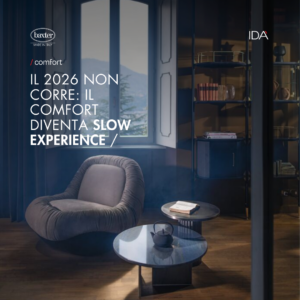 L'arredamento come confort e slow experience, trend 2026